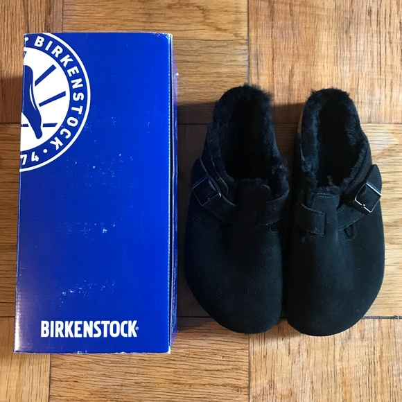 birkenstock boston sherpa